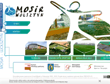 Tablet Screenshot of mosir.wolsztyn.pl
