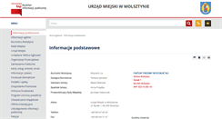Desktop Screenshot of bip.wolsztyn.pl